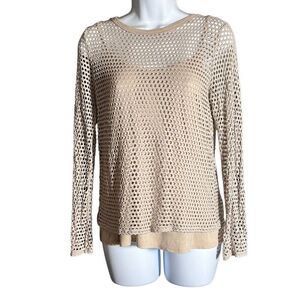 Ginger G Mesh Top  Size L